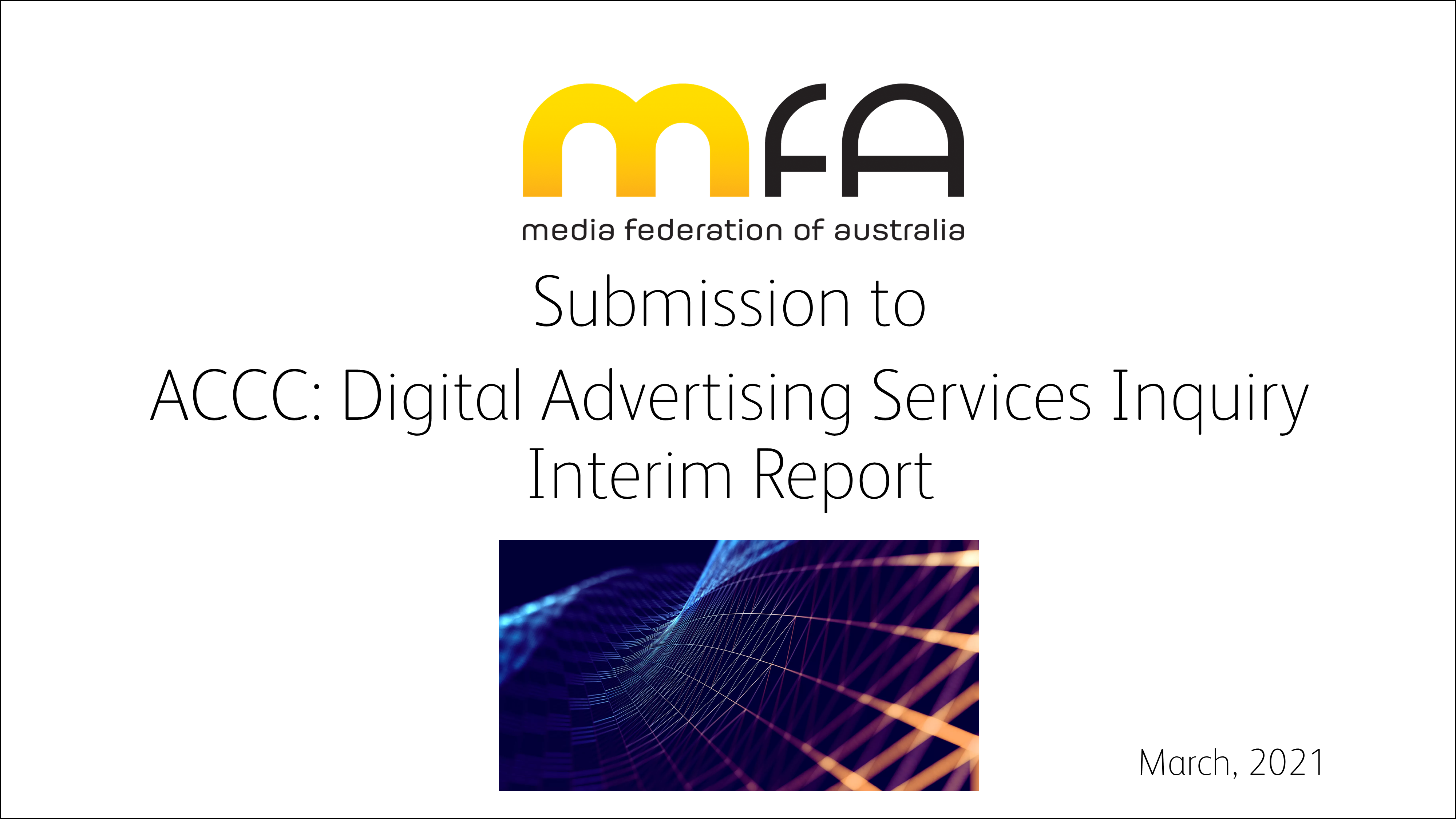 ACCC: Digital Advertising Services Inquiry Interim Report